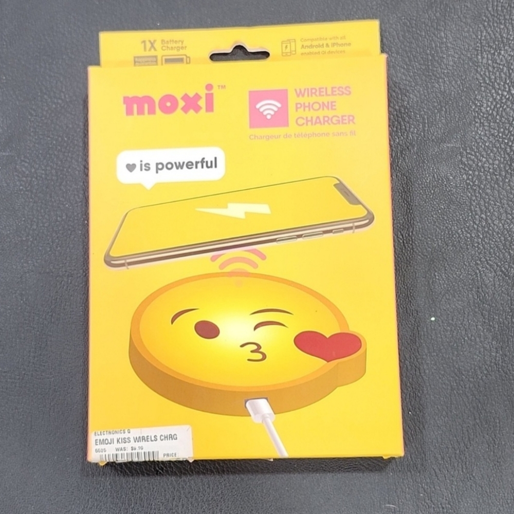 EMOJI WIRELESS PHONE CHARGER - Picture 2 of 2